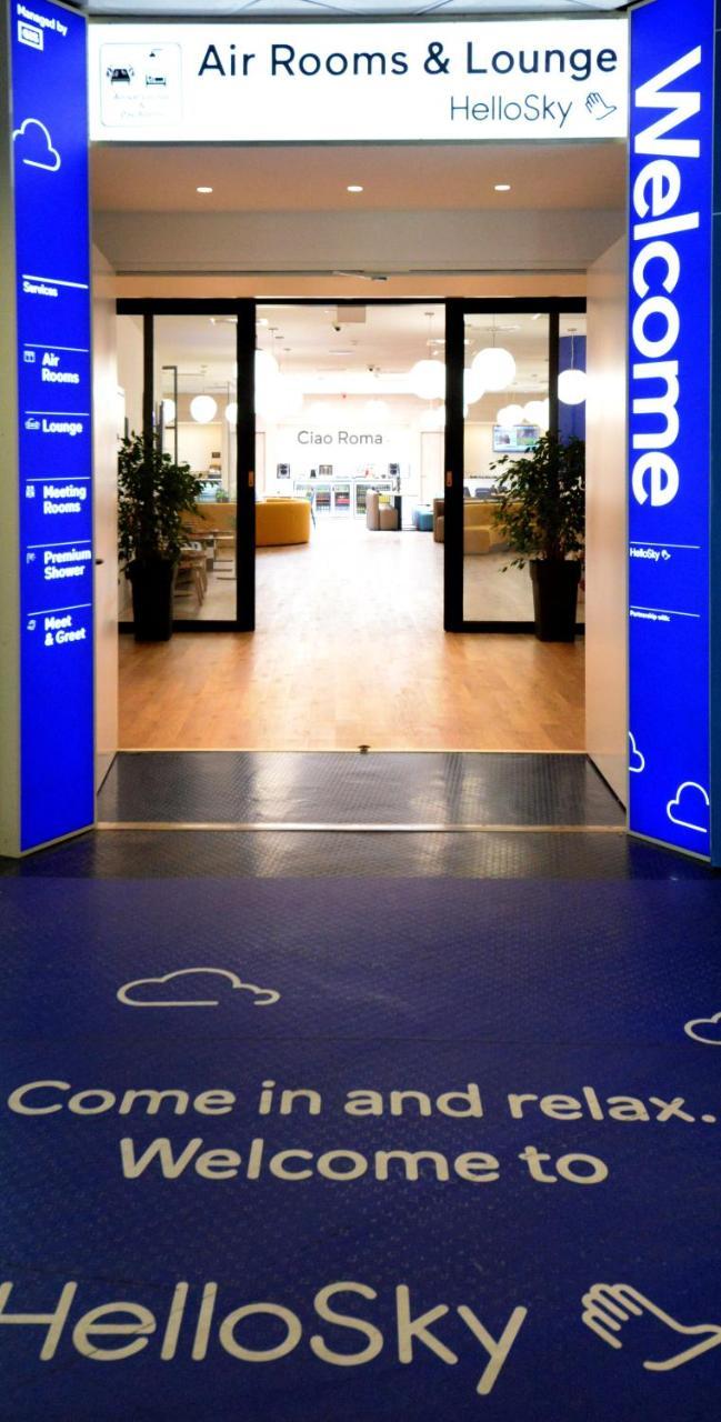Air Rooms Rome Airport By Hellosky Fiumicino Eksteriør billede